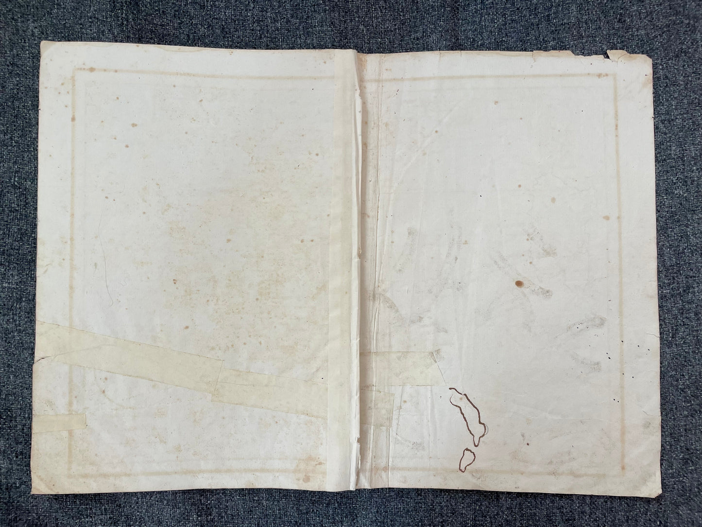 Antica mappa 1829 Delamarche Regno di Napoli e delle due Sicilie