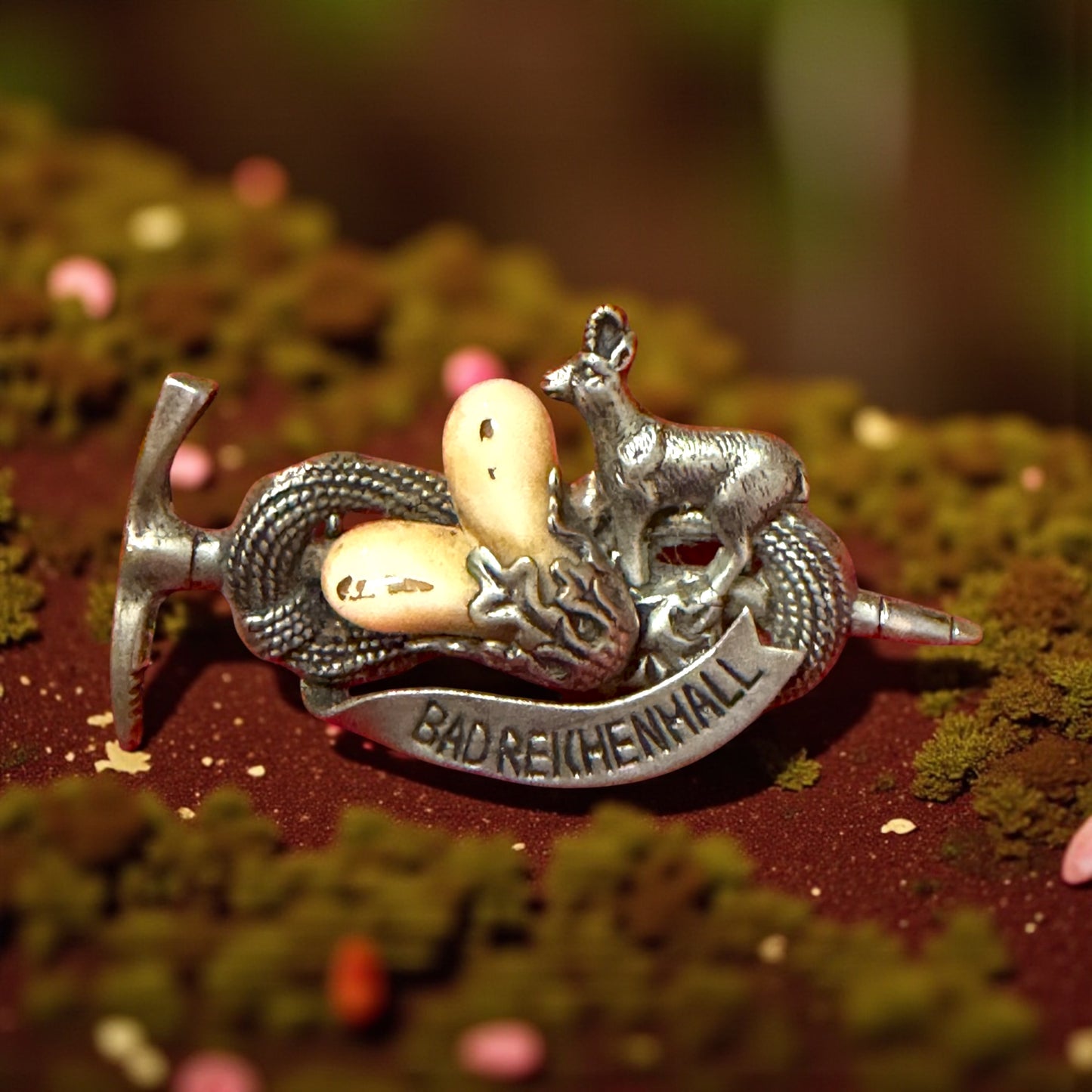 Spilla da cappello alpino bavarese, anni ‘50 - ‘60