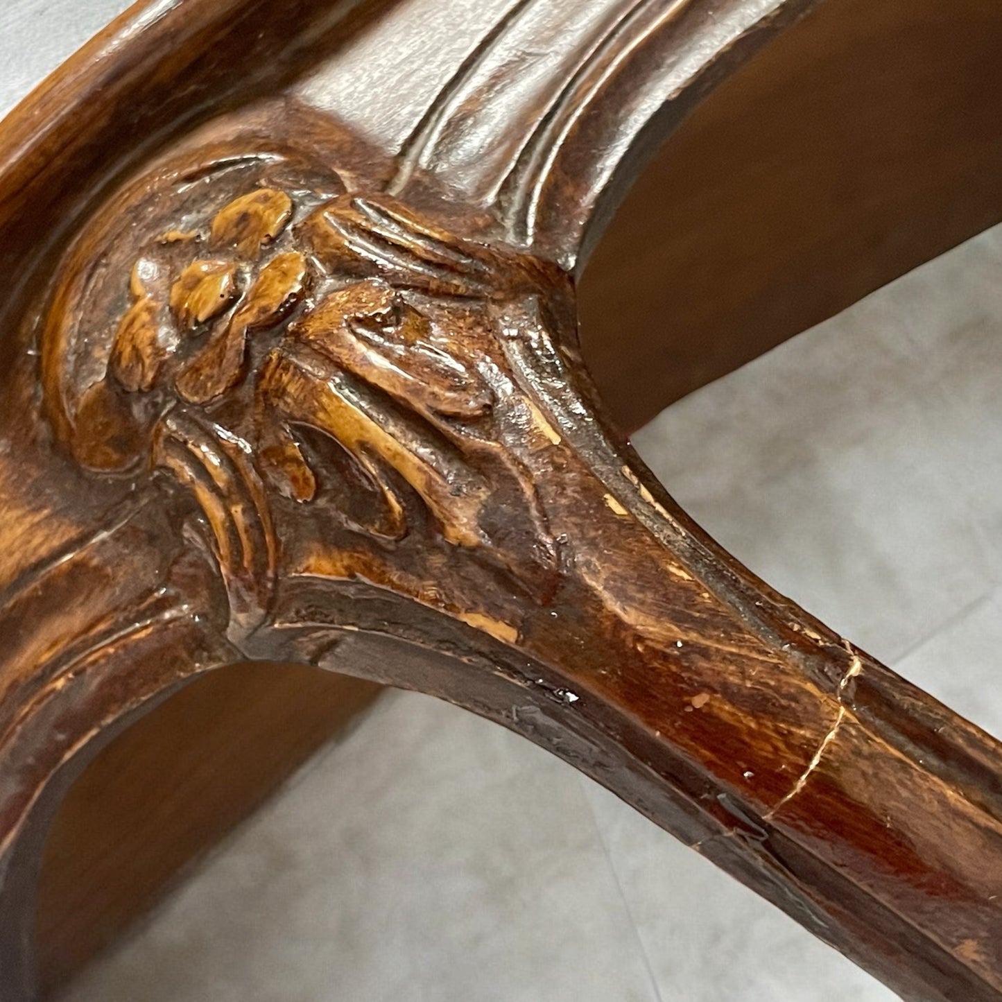Mensola piccola console da parete, resina, anni ‘60 ca