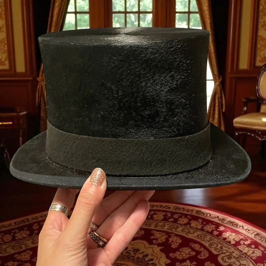 Stupendo e raro cappello cilindro Dunson & Co fine ‘800