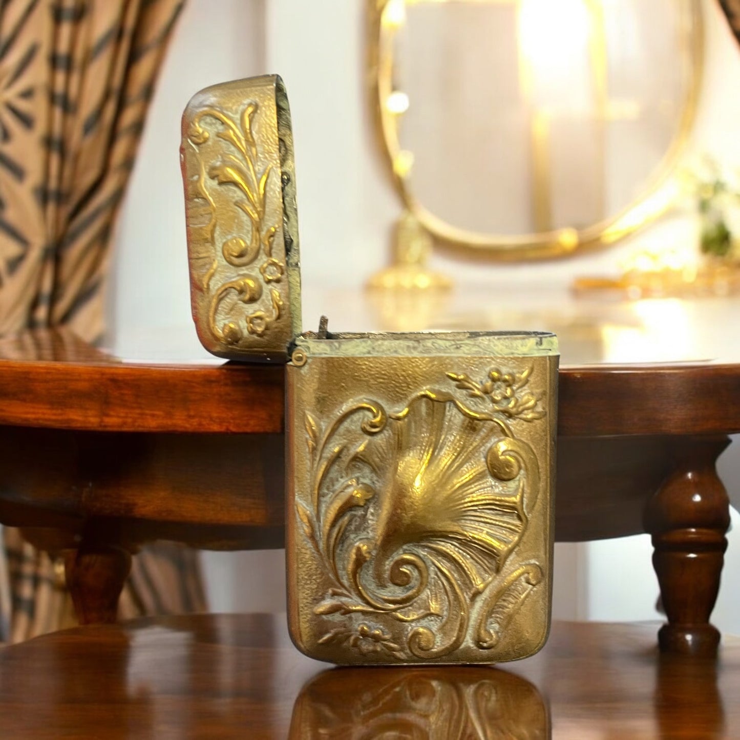 Vesta case porta fiammiferi Art Nouveau, primissimo ‘900