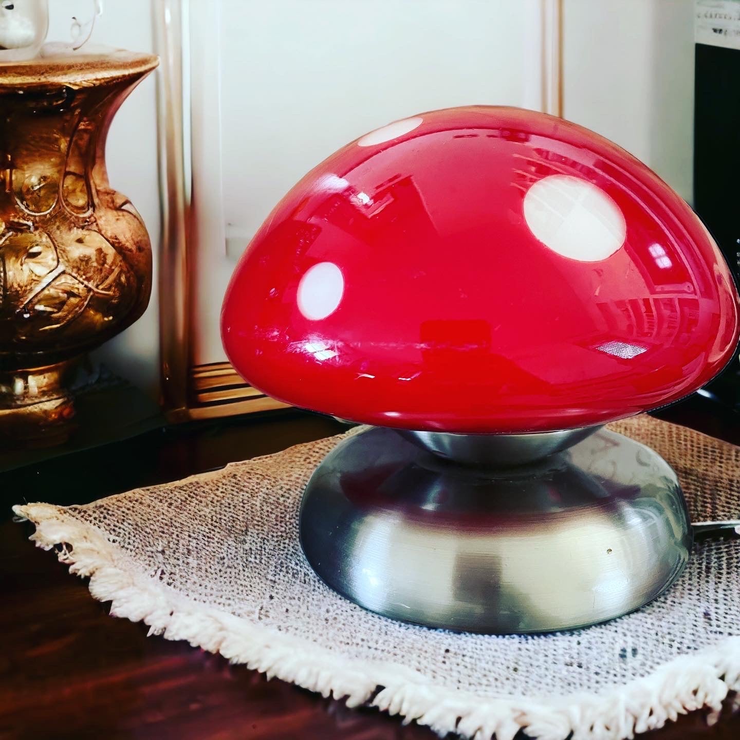 Mushroom Button Lamp