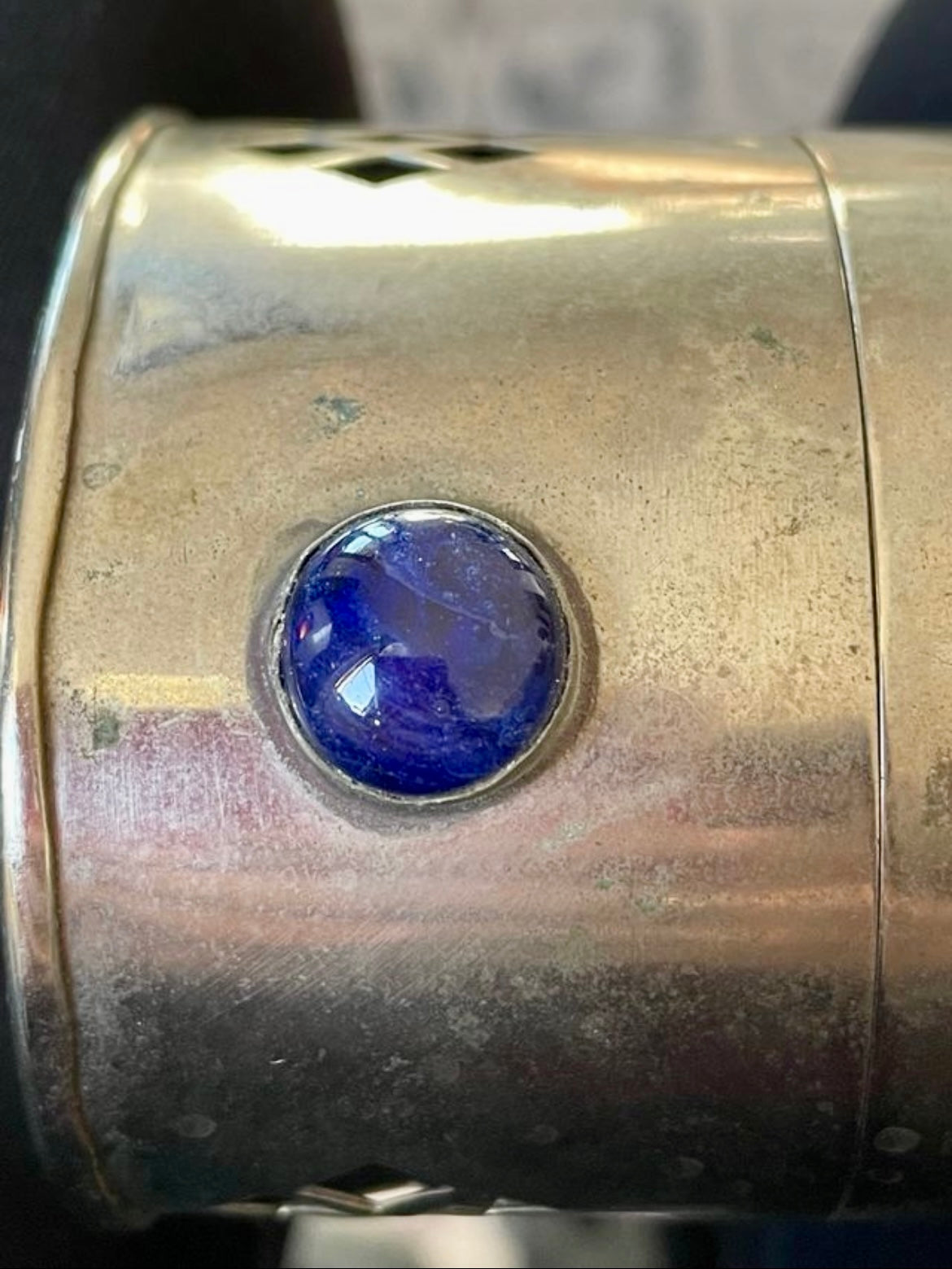 Scatola Art Déco con lapis brucia essenze da tavola anni ‘20 - ‘30