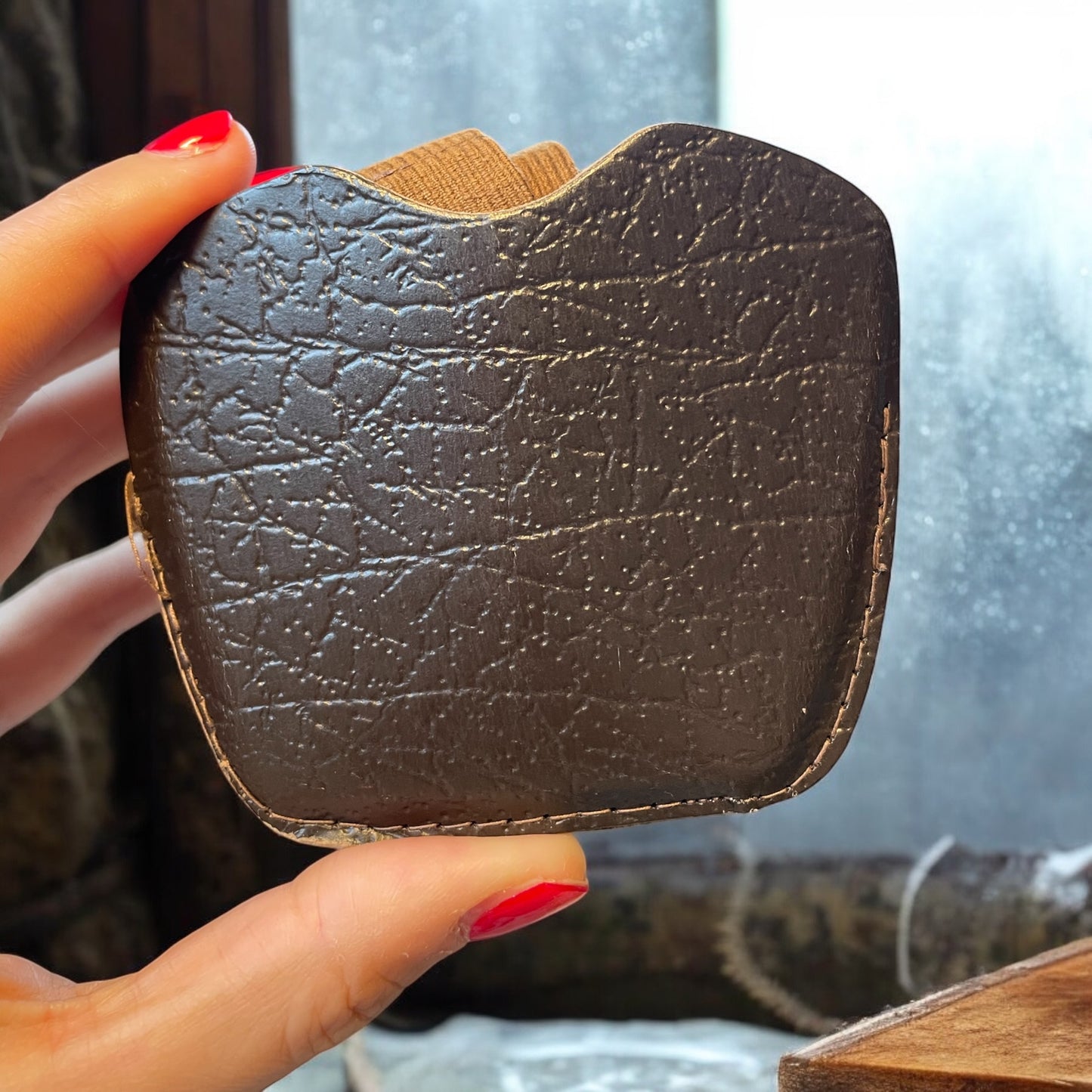 Occhiali Campagna Nordafrica da deserto, II WW, con custodia