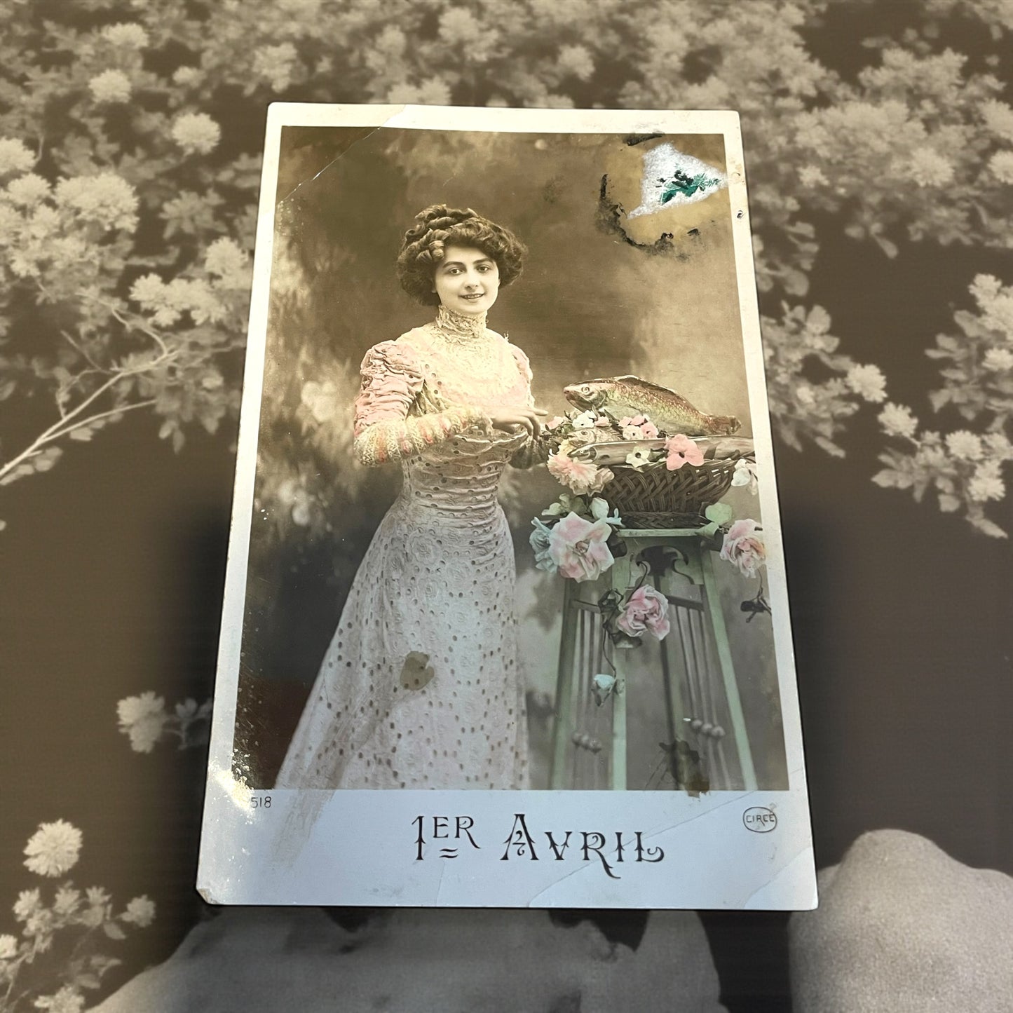 Collezione n. 6 cartoline Pesce d’Aprile francesi anni 30-40
