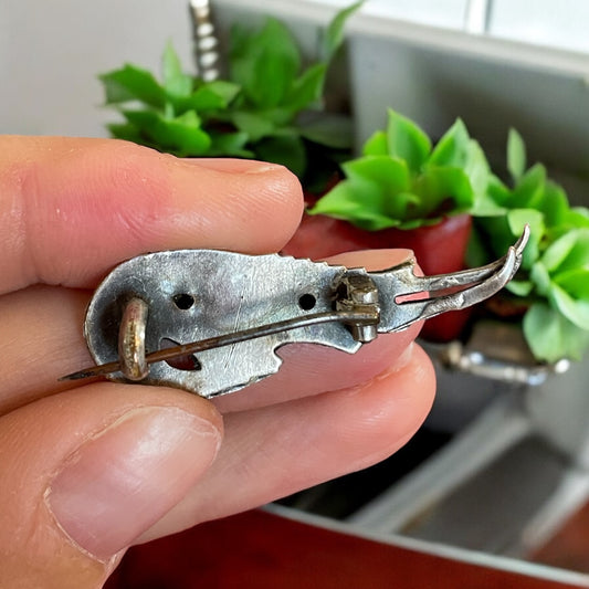 Spilla anni ‘40 a guisa di gambero