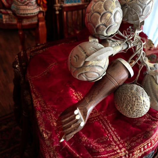 Antica grande Penca de Balangandã, amuleto da chatelaine