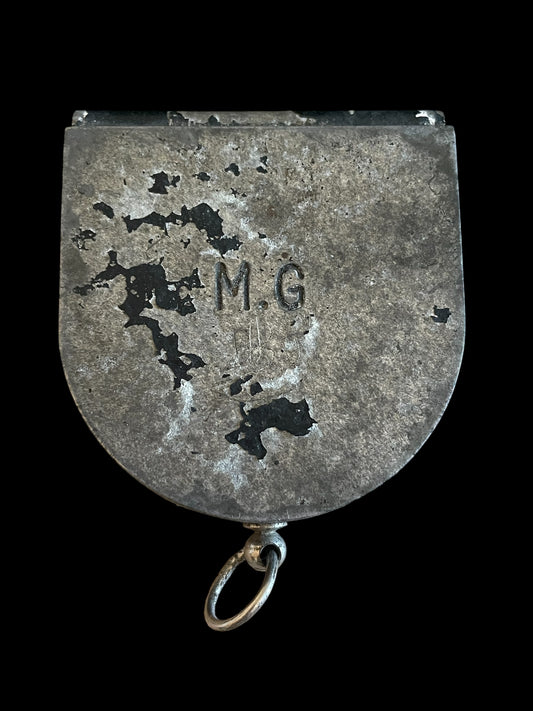 Bussola francese anni ‘20-‘30 modello Lemaire 1922 con iniziali