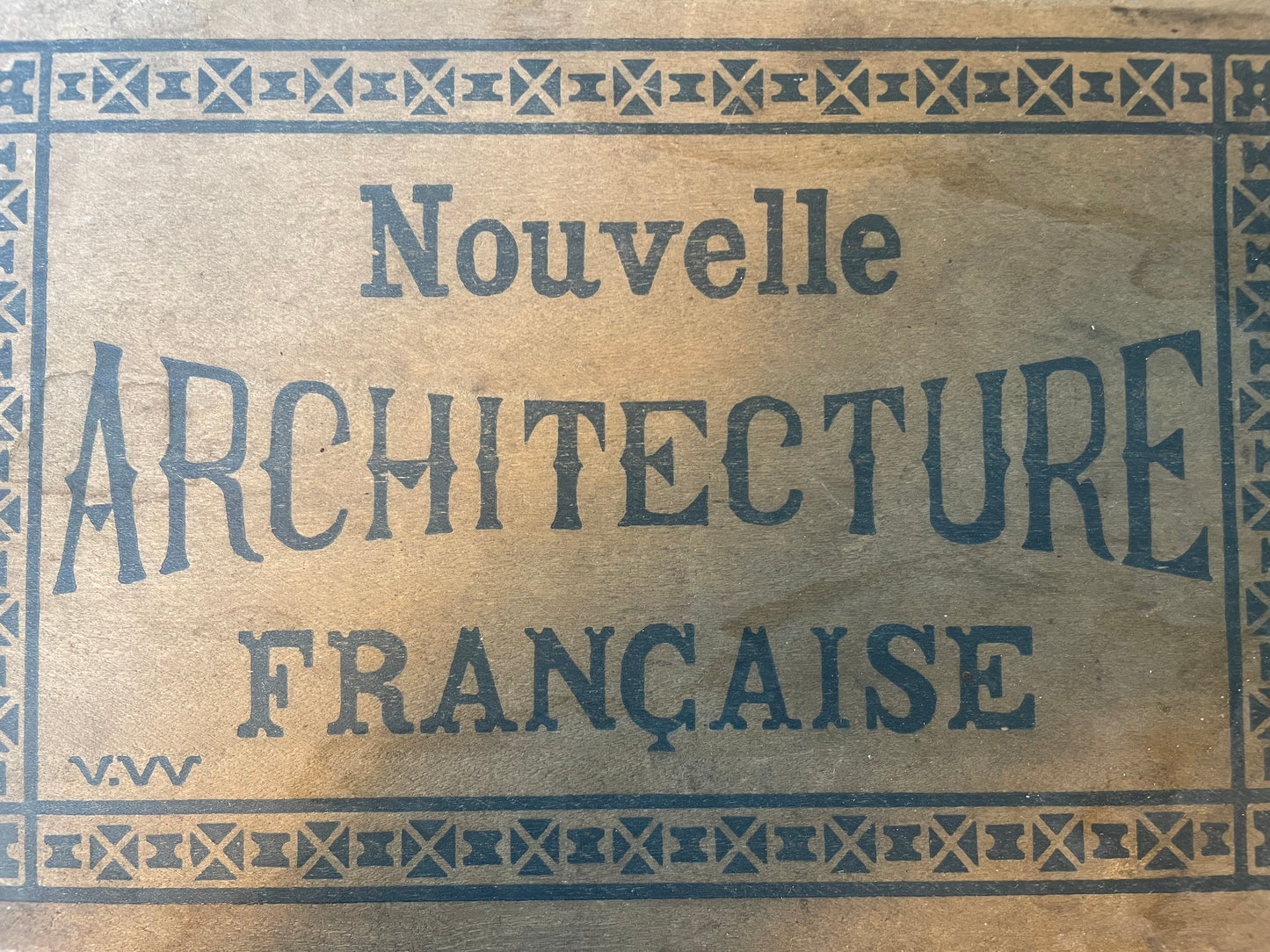 Scatola gioco da costruzione anni ‘20 - ‘30, francese