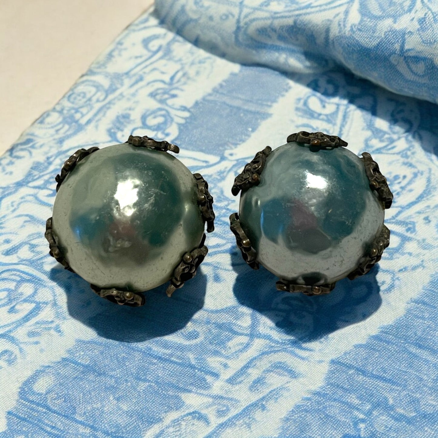 Orecchini perle barocche anni 40