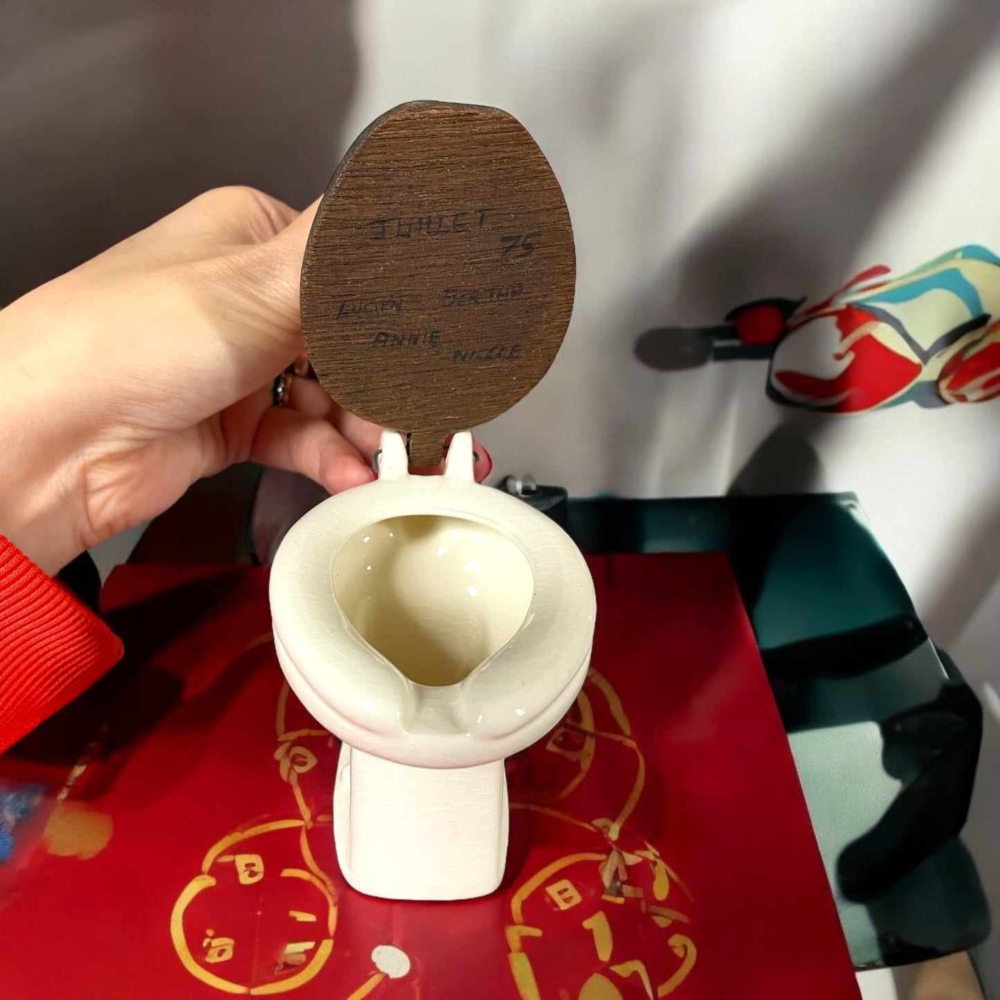 Ceramica kitsch giapponese anni ‘70, retro pop