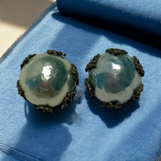 Orecchini perle barocche anni 40