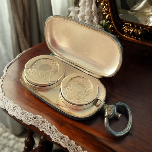 Porte-Louis da tasca o da chatelaine, fine ‘800, argento punzone Testa di Minerva