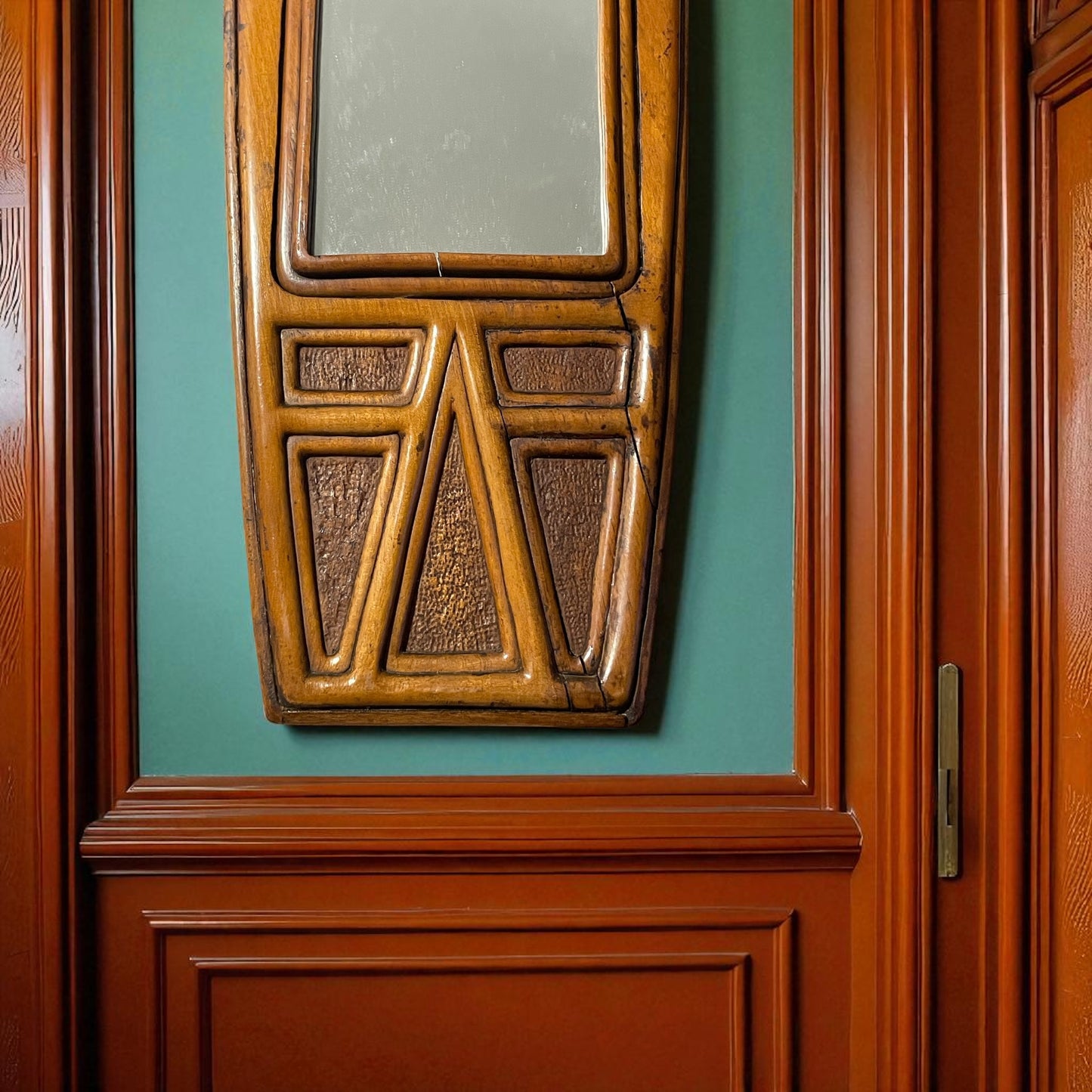 Meraviglioso specchio art déco da ingresso, anni ‘20 - ‘30