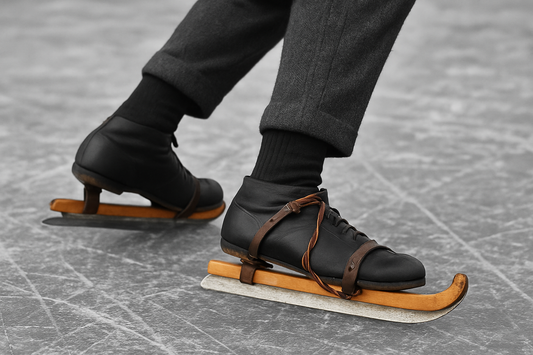 Pattini olandesi da ghiaccio, primissimo ‘900