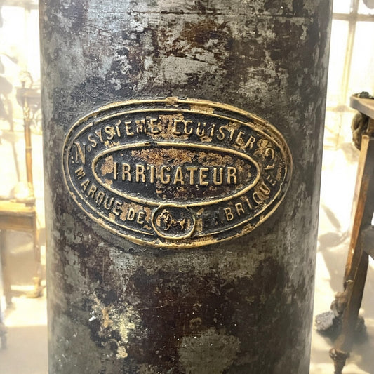 Irrigatore vaginale completo di chiave e rubinetto, fine ‘800