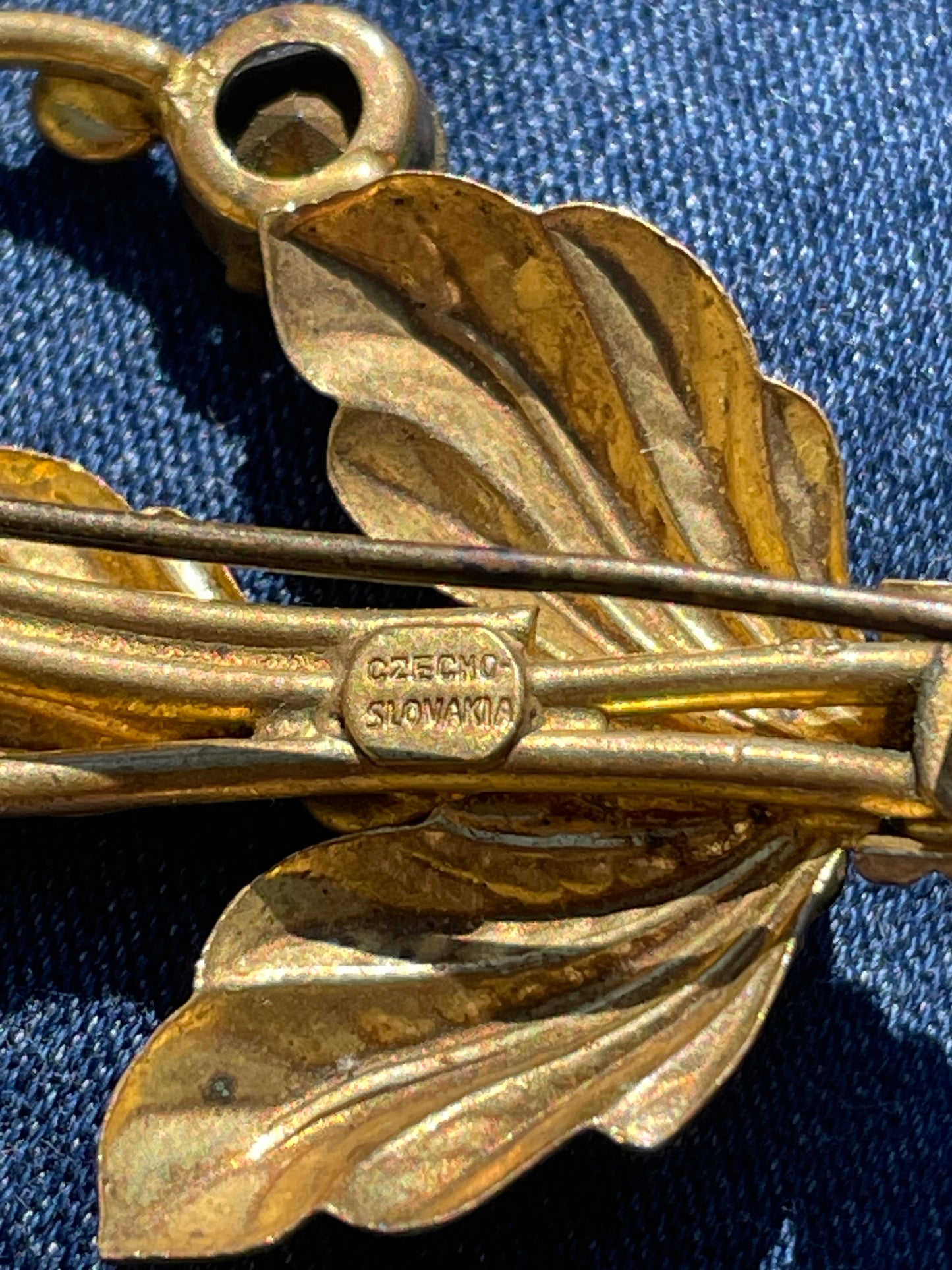 Spilla boema floreale anni ‘40