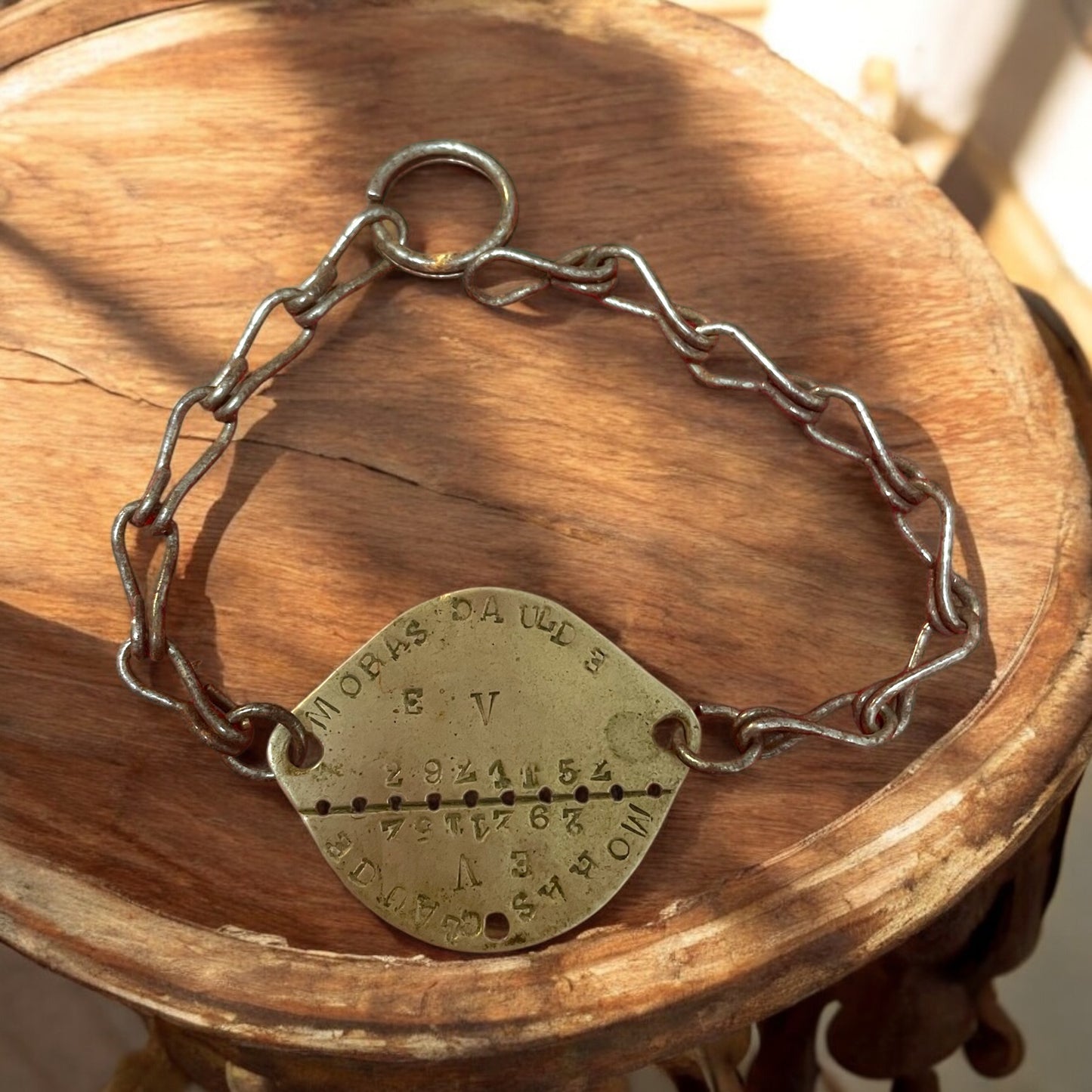 Coppia piastrine militari francesi II WW