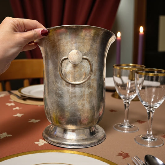 Secchiello da champagne della prestigiosa Société d’Orfèvrerie de Fontenay