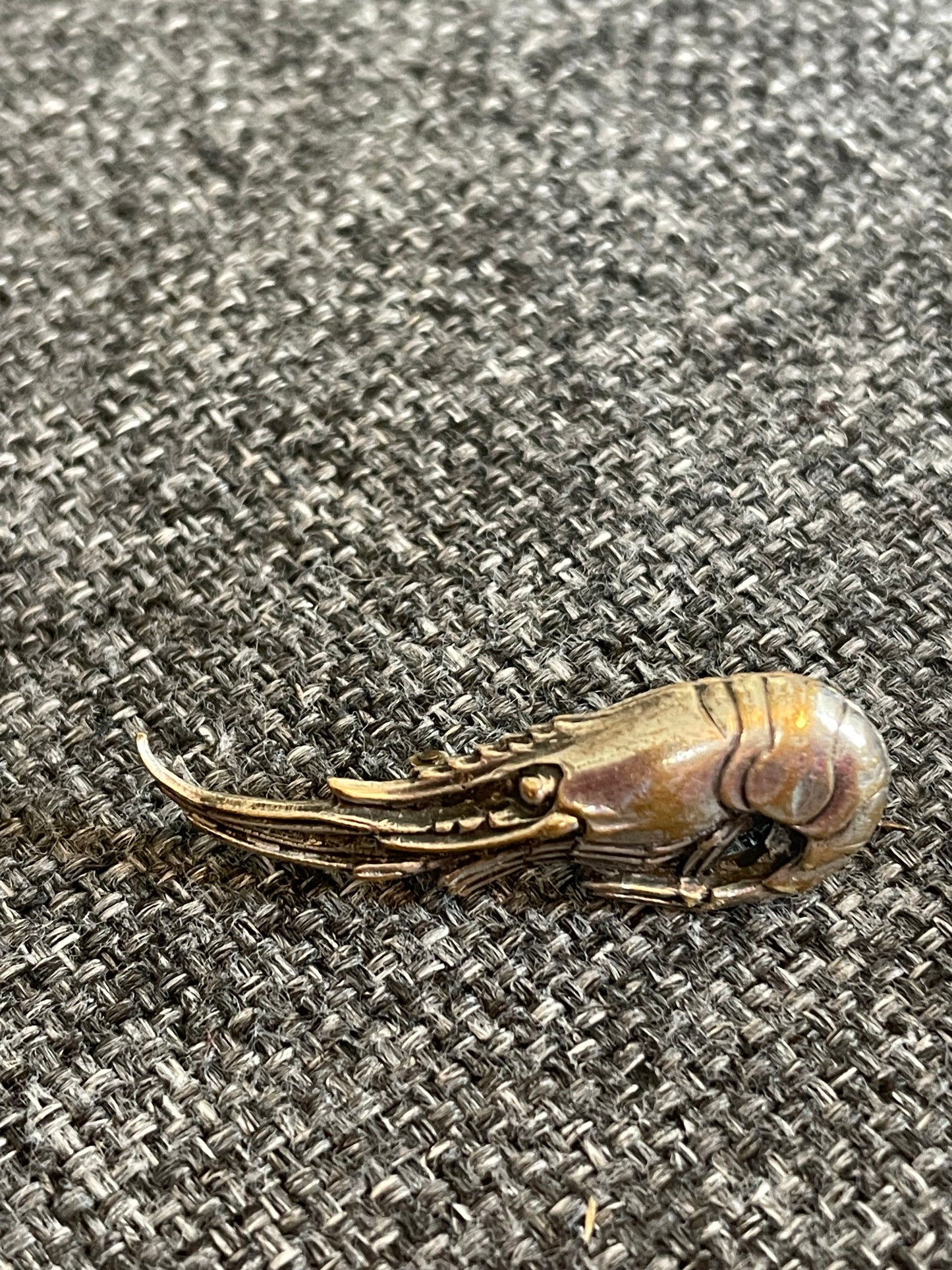 Spilla anni ‘40 a guisa di gambero