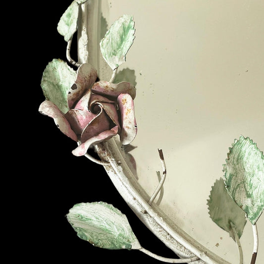 Antico specchio lavorato anni 40 