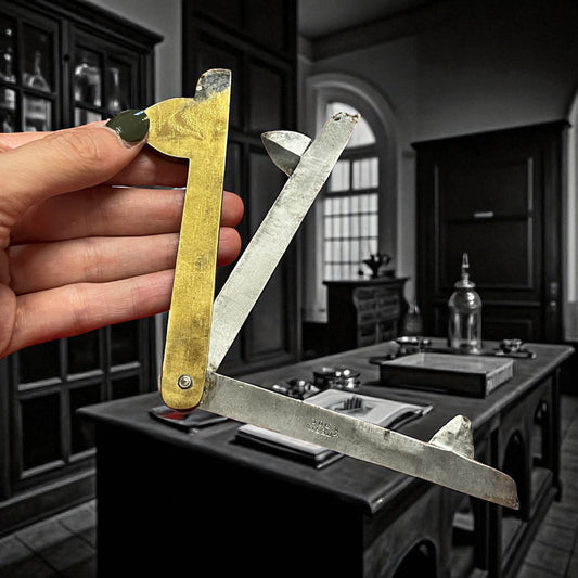 Antico scarificatore ottocentesco per salassi