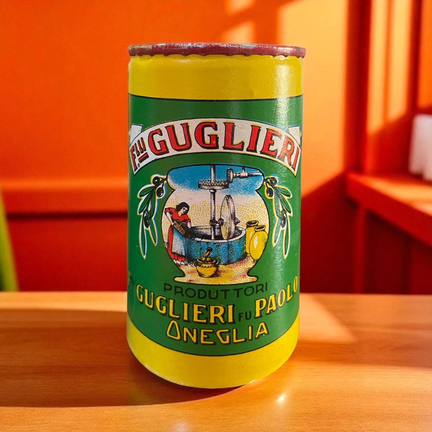 Tris cappellotti pubblicitari vintage anni ‘50 per olio d’Oliva