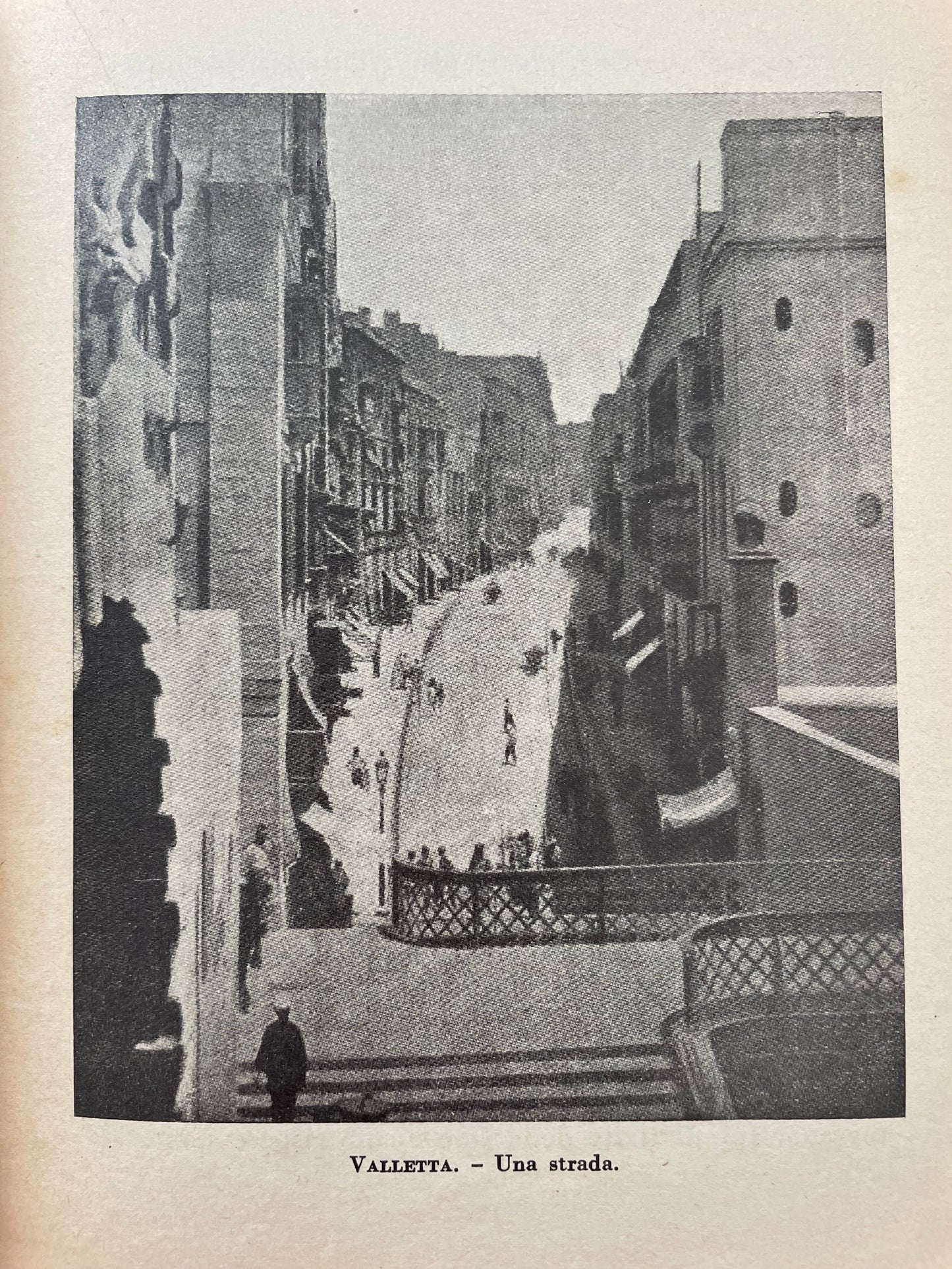 Pubblicazione geopolitica Malta 1941 con mappa