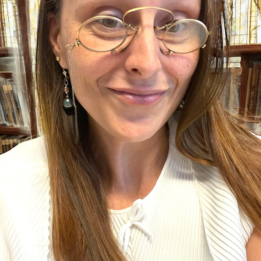 Occhiali pince-nez antichi 1890-1910