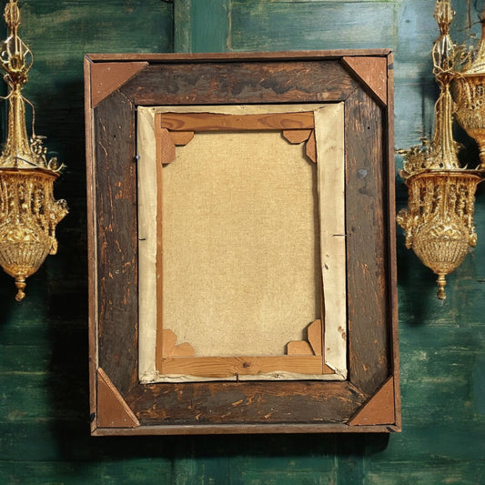 Falso d’autore - “Donna alla finestra che legge una lettera” Vermeer, studente anni ‘10 - ‘20