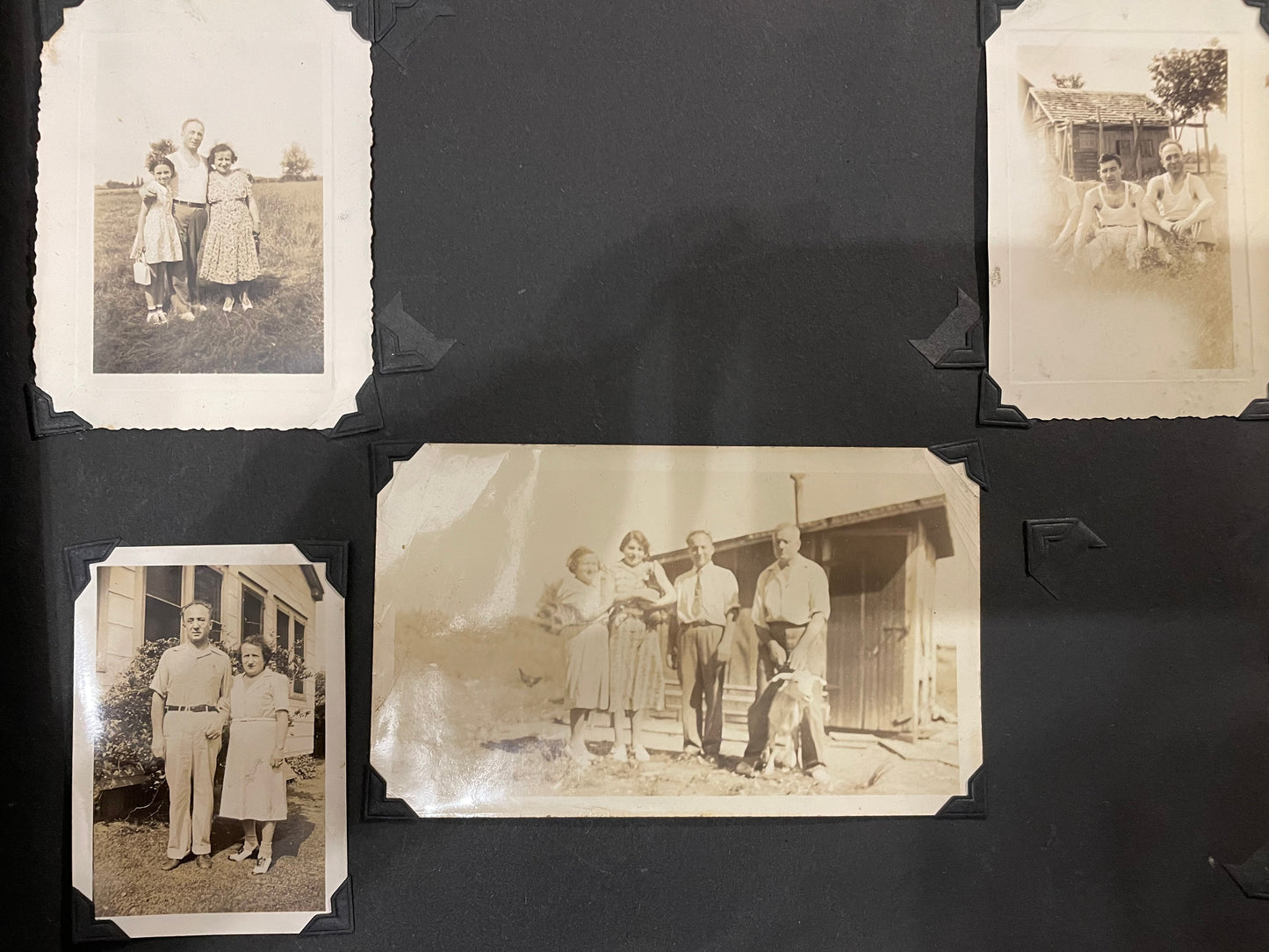 Album con 74 fotografie dalla prima alla seconda guerra mondiale