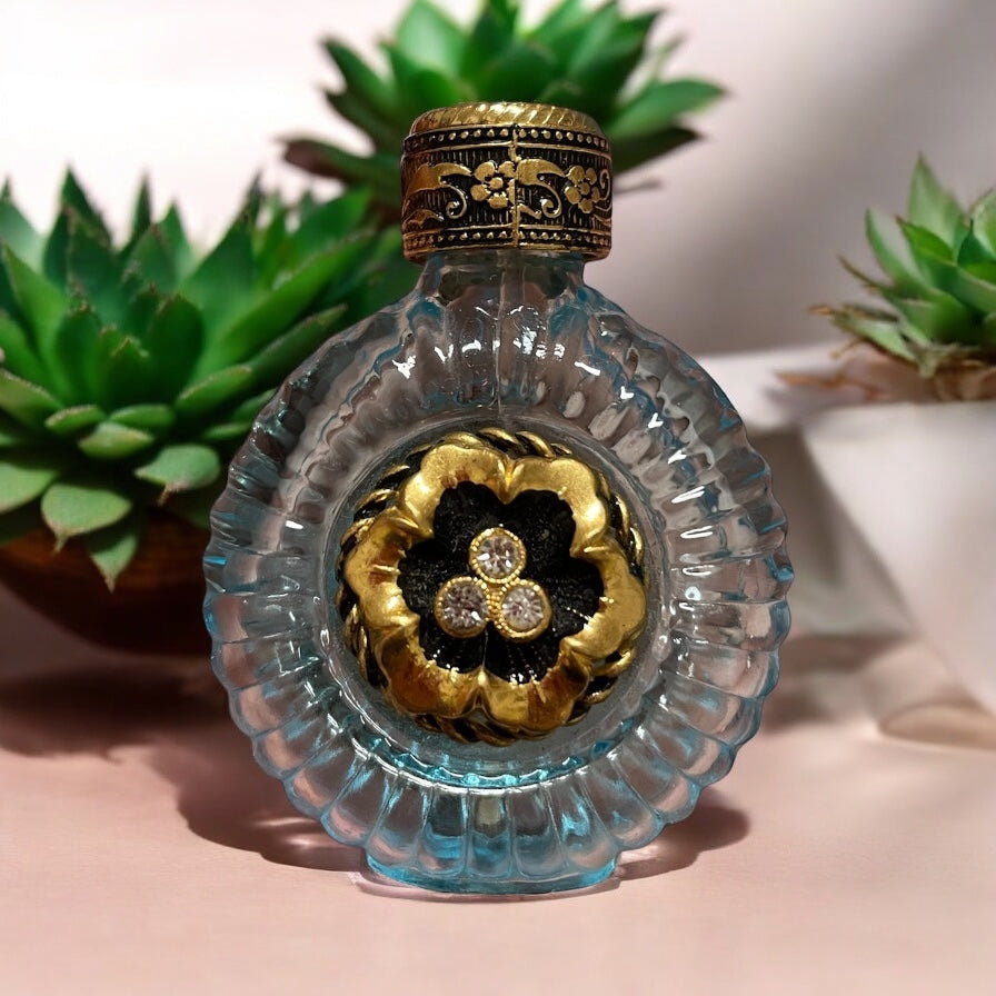 Boccetta porta profumo da borsetta, anni 50 60