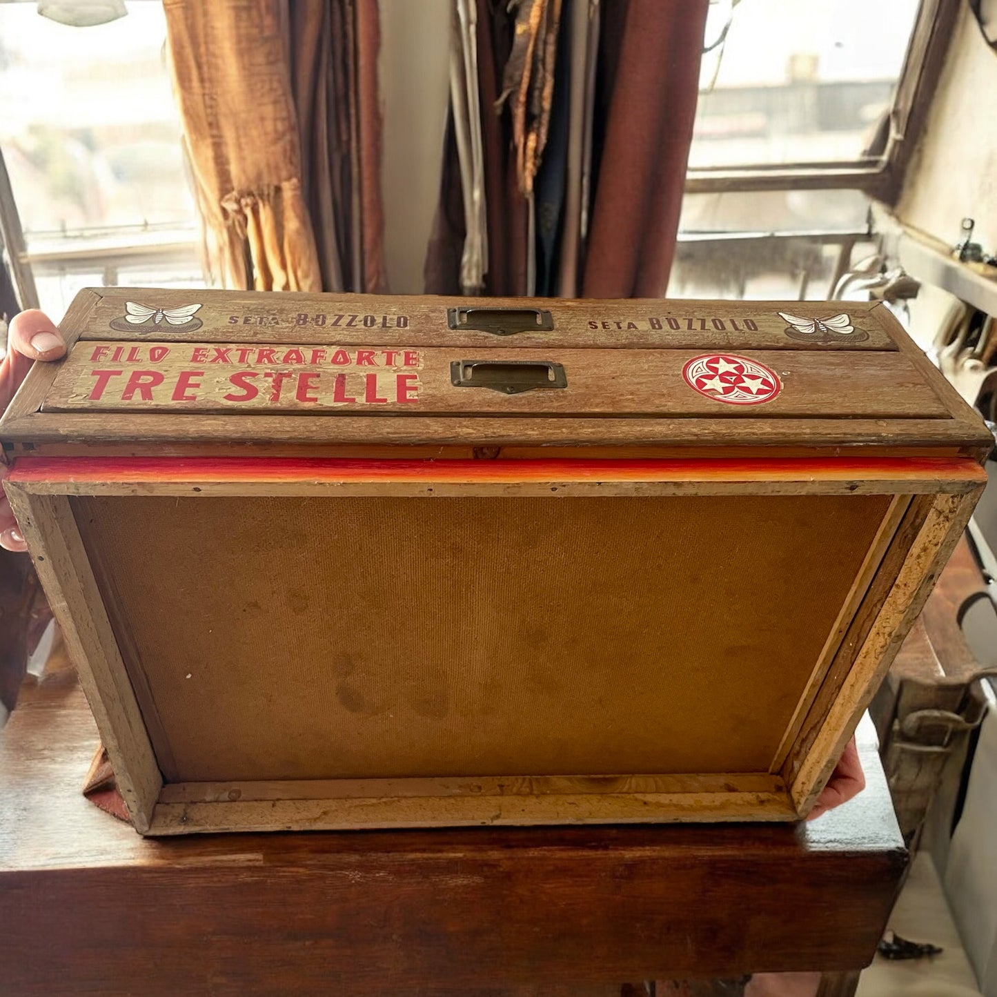 Cassettiera fratelli Radice merceria, da banco, anni ‘40 Milano pezzo storico
