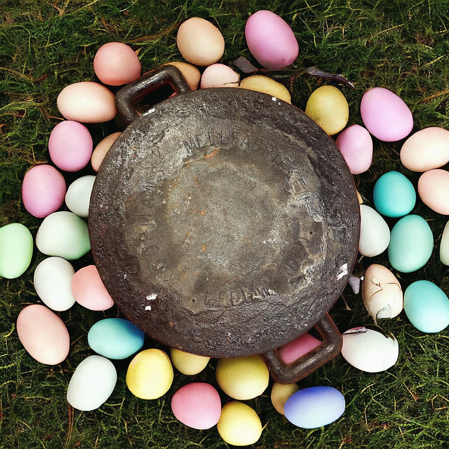 1930s pancake poffertjes pan