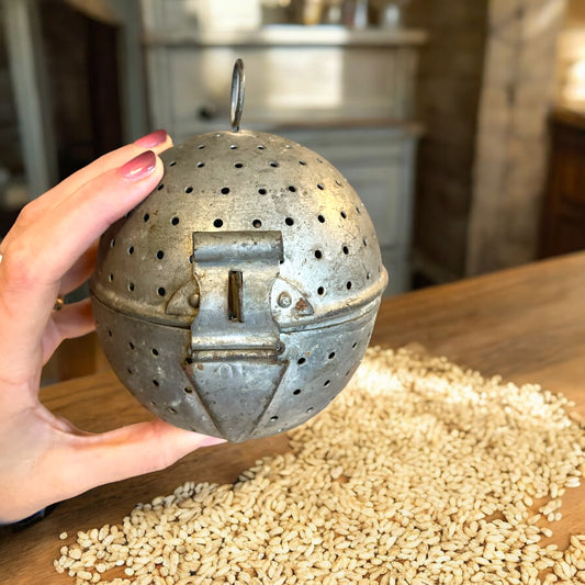 Boule à riz sfera antica per cottura riso primissimo ‘900