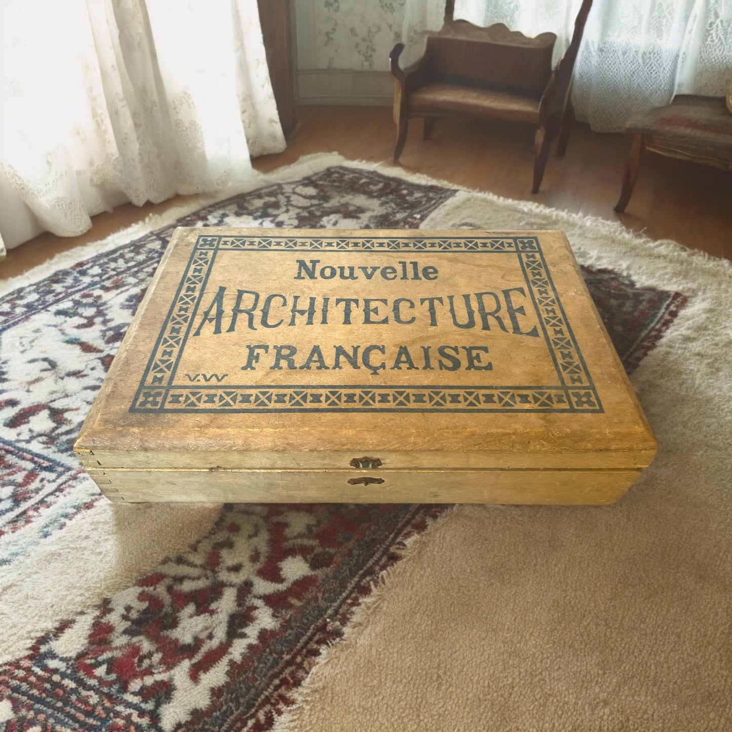 Scatola gioco da costruzione anni ‘20 - ‘30, francese