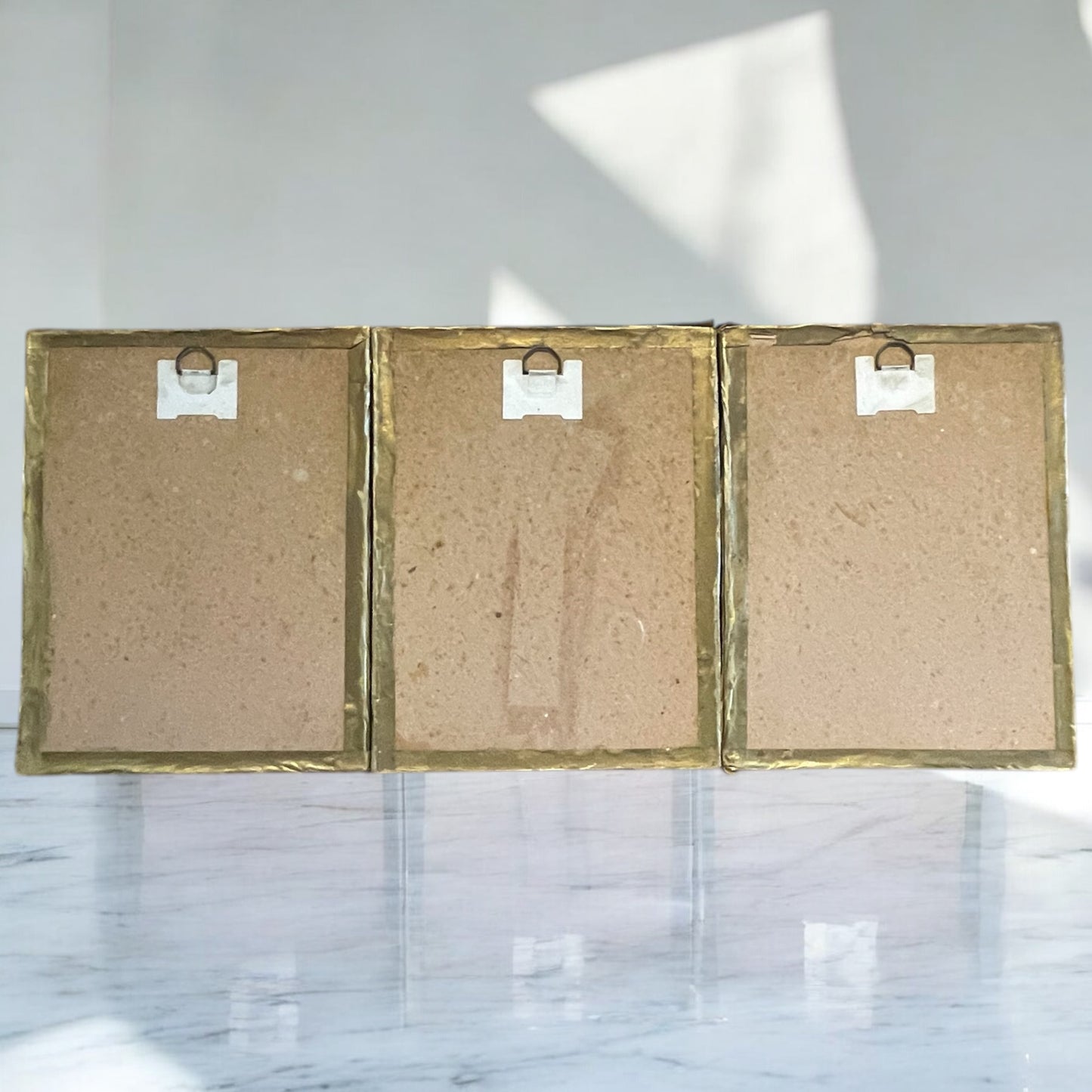 Tris quadri di profondità Janicotte Cancan anni ‘50