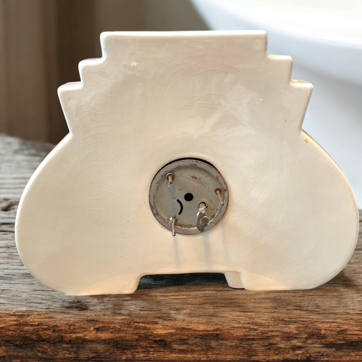 Orologio da camino antico, Art Déco, funzionante