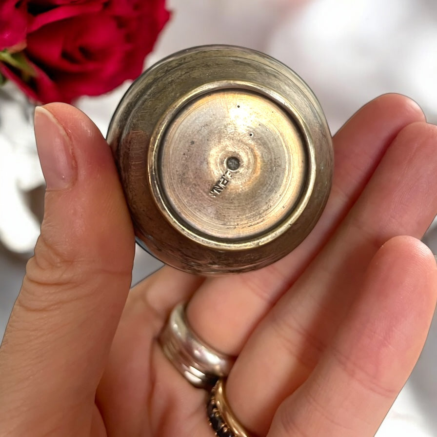 Saliera pepiera placcate argento anni ‘40