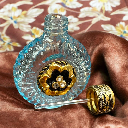 Boccetta porta profumo da borsetta, anni 50 60