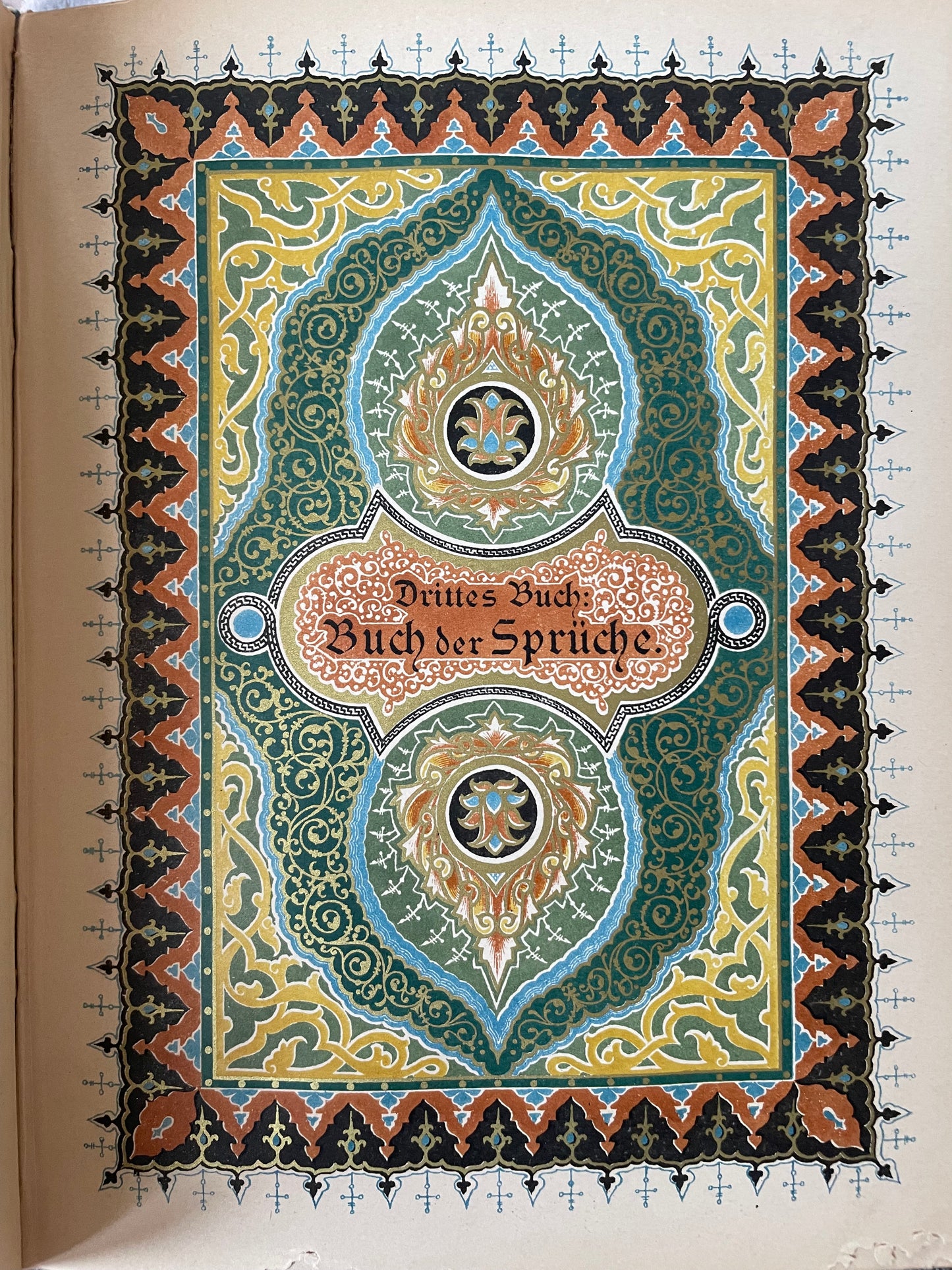 Pregiata edizione 1873 de Aus dem Nachlasse Mirza Schaffy’s – Neues Liederbuch