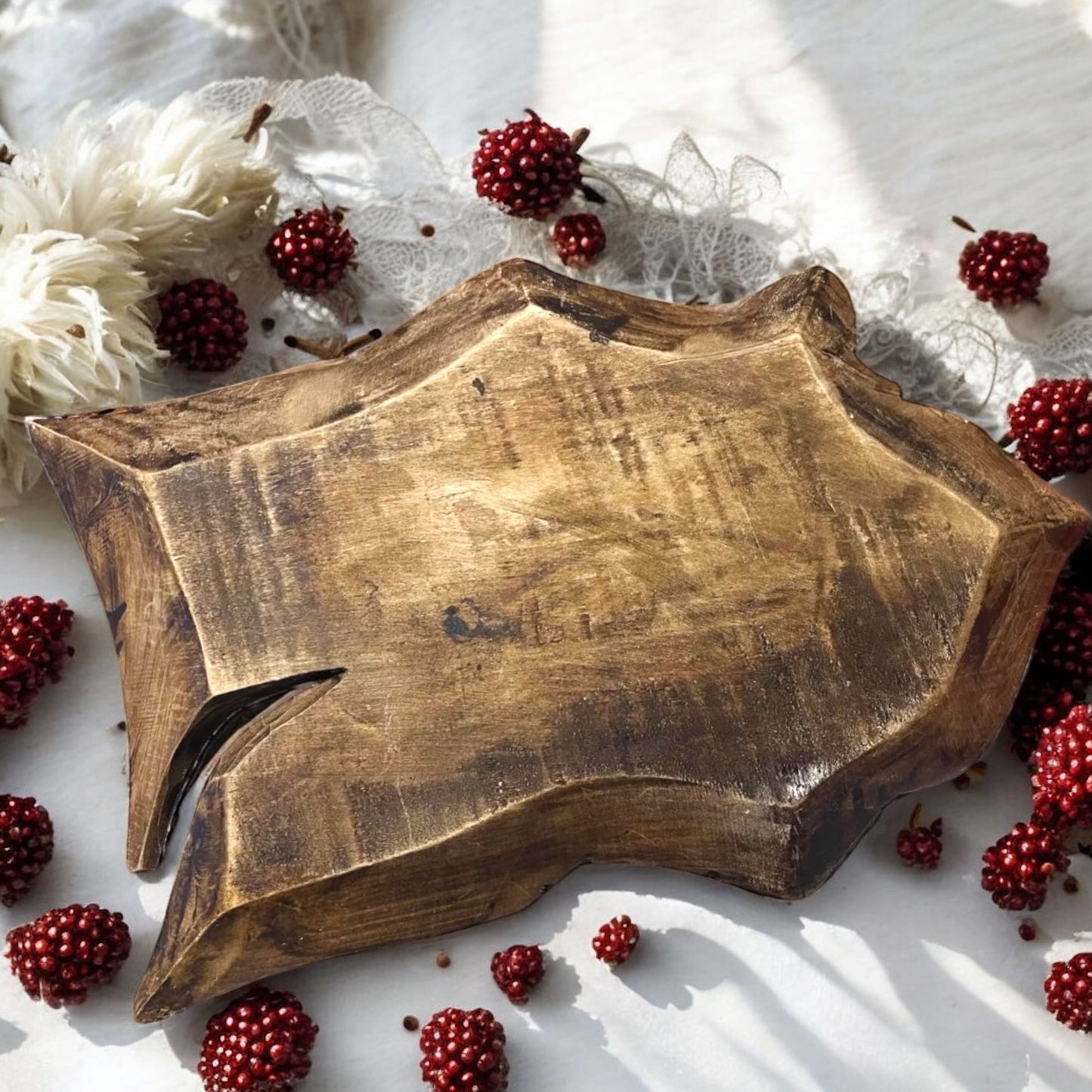Large Dutch carved centerpiece