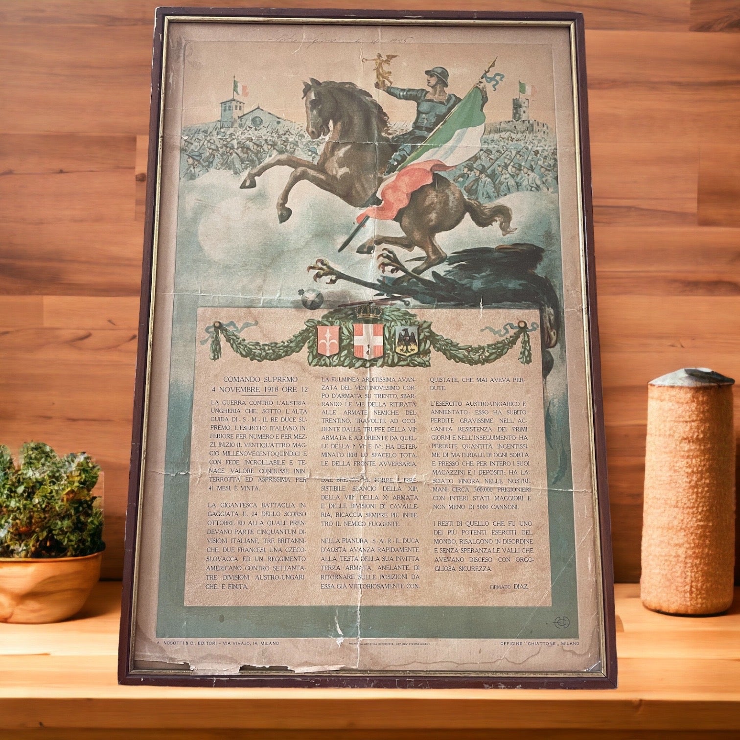Insigne Scout Italien - Corpo Nazionale Esploratori - Sez. Bologna Nov. 1918 - Pro Casa