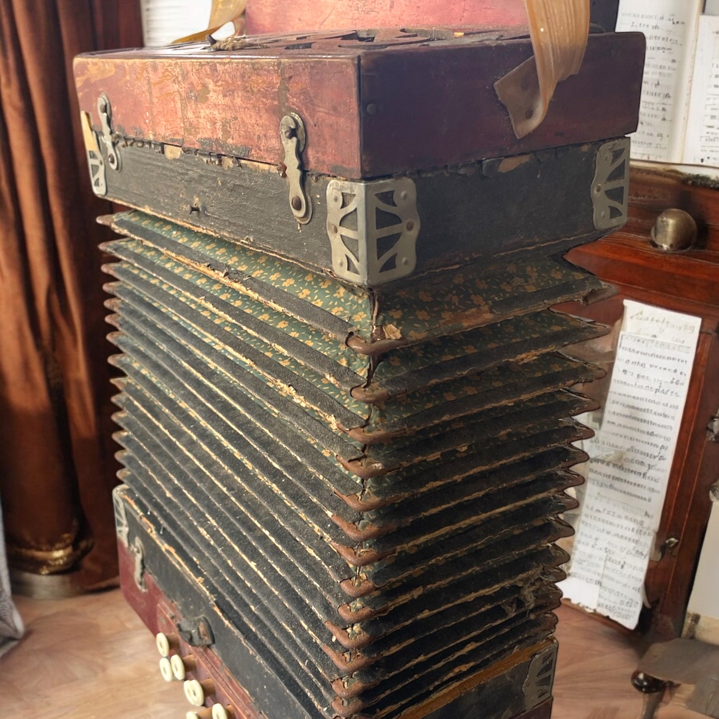 Fisarmonica di Wilhelm, primo ‘900, da Amburgo