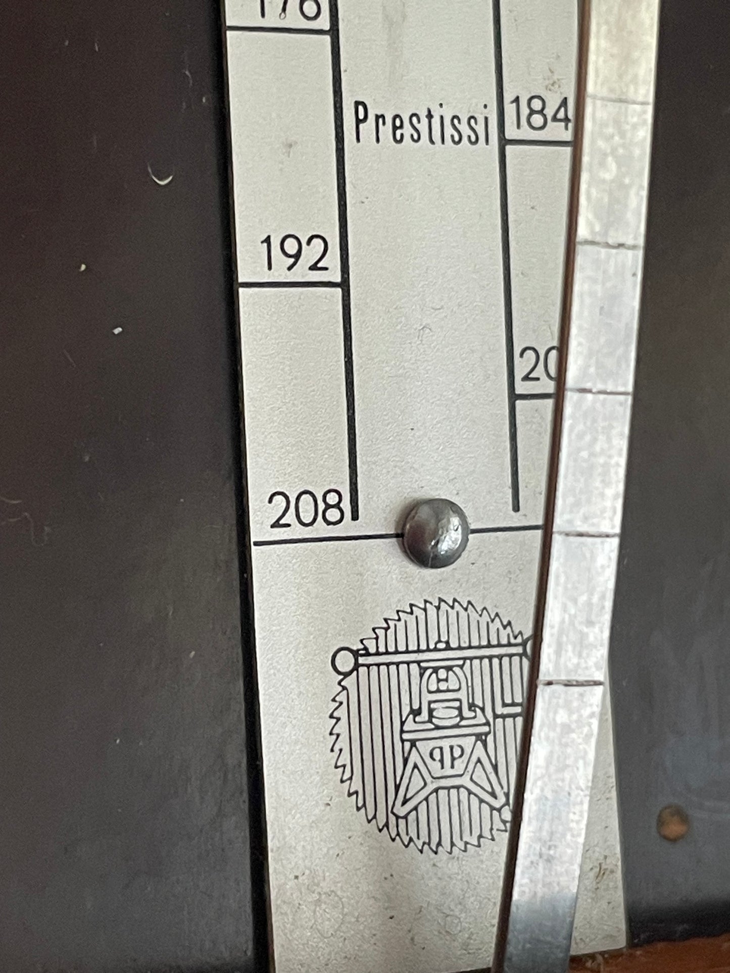 Metronomo Maelzel Paquet anni ‘60 in legno funzionante