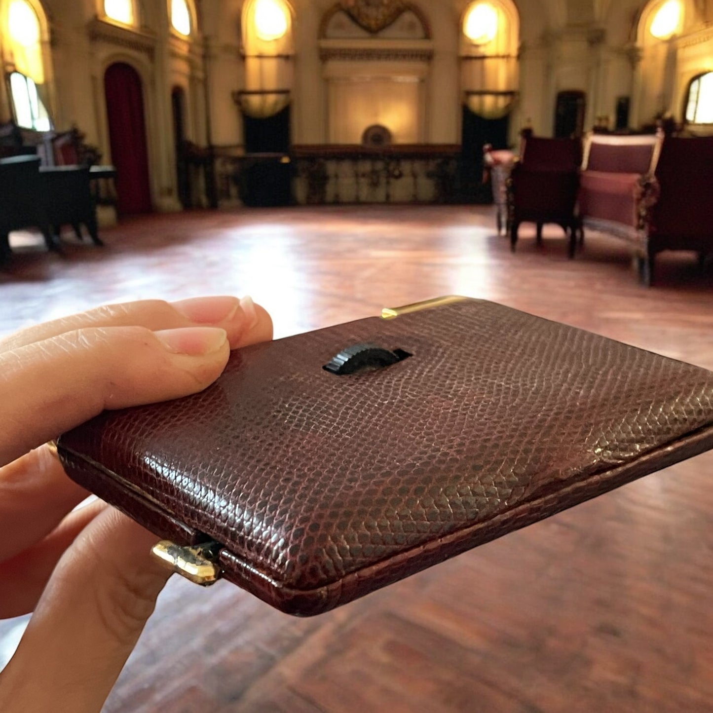 Binocolo da teatro déco anni ‘50, funzionante, da borsetta