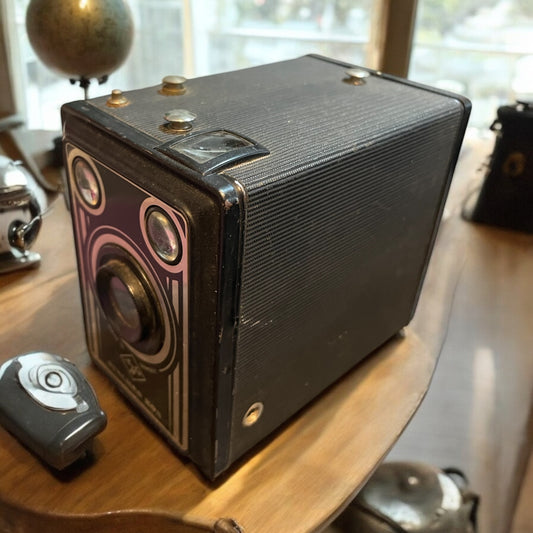 Agfa synchro box anni ‘50 fotocamera antica