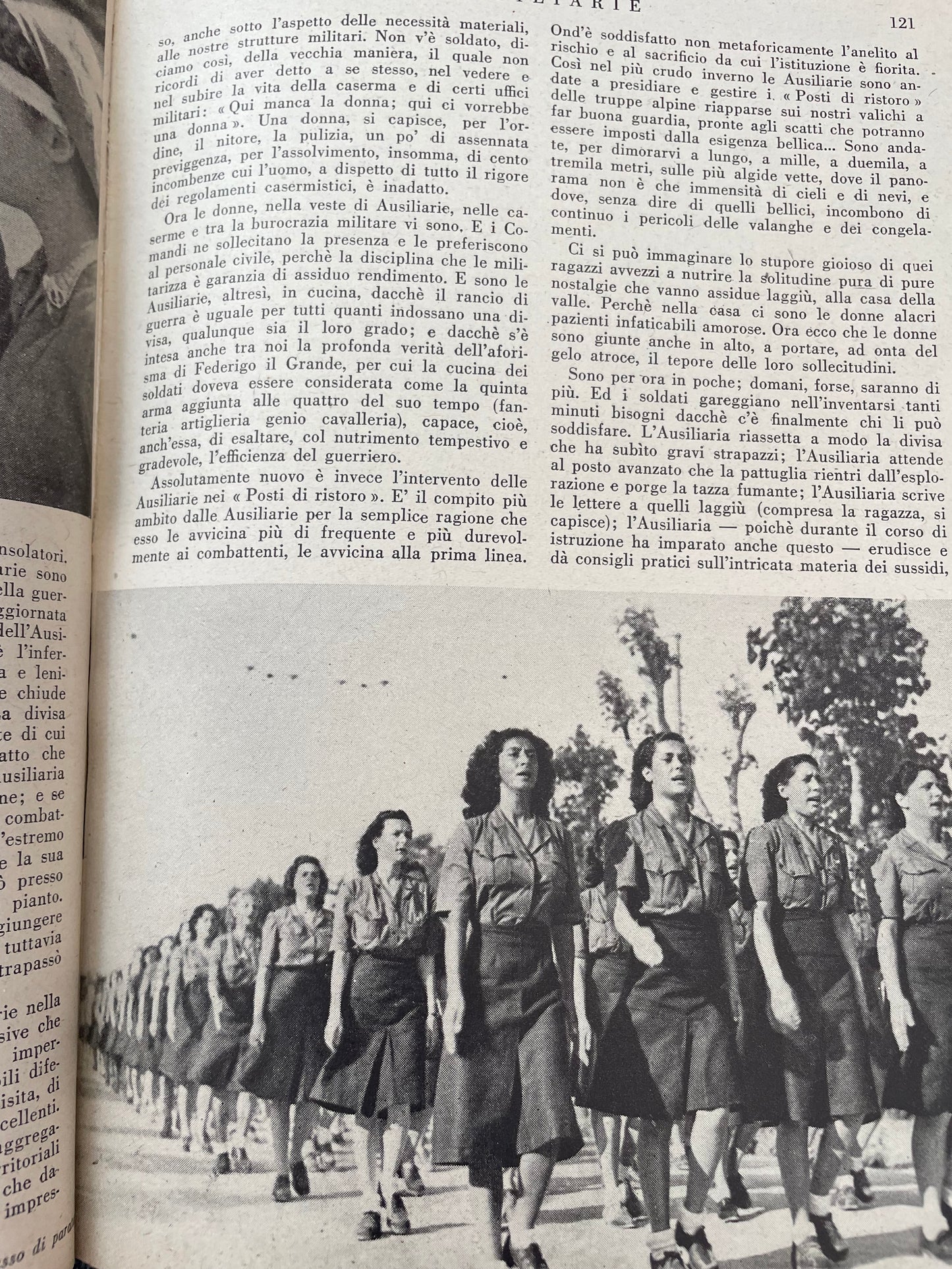 La Lettura - febbraio 1945 rivista supplemento al Corriere della Sera