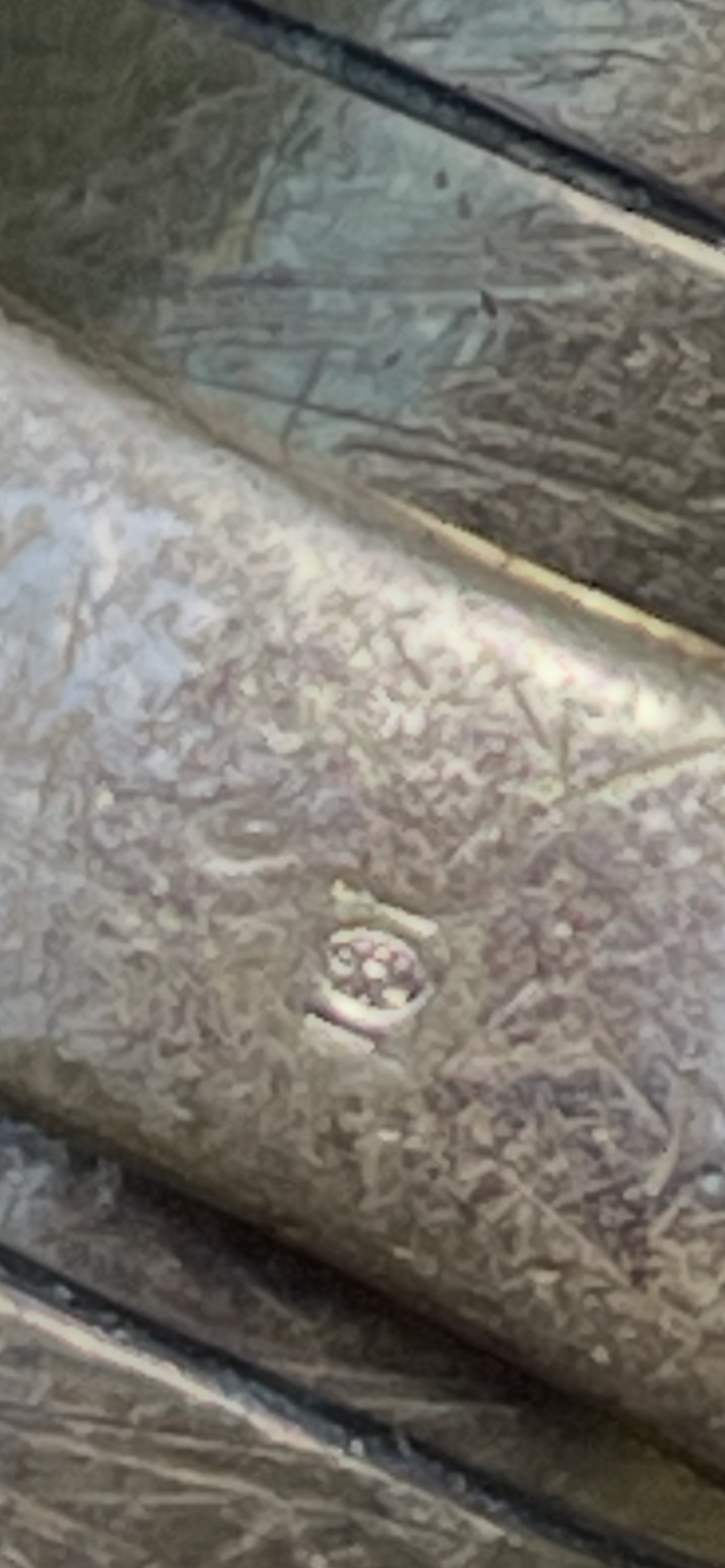 Anello a fascia anni ‘80 placcato oro con zirconi