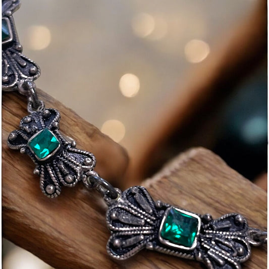 Collana in argento 925 gioiello anni ‘50